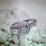 Material 950 Platin - Steine Diamant und Brillanten