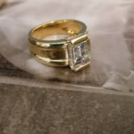 Material 750 Gelbgold - Stein Diamant