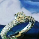 Material 750 Weißgold - Steine Brillanten