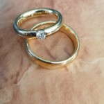 Material 750 Gelbgold - Stein Brillant