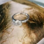 Material Platin 950 - Stein Brillant